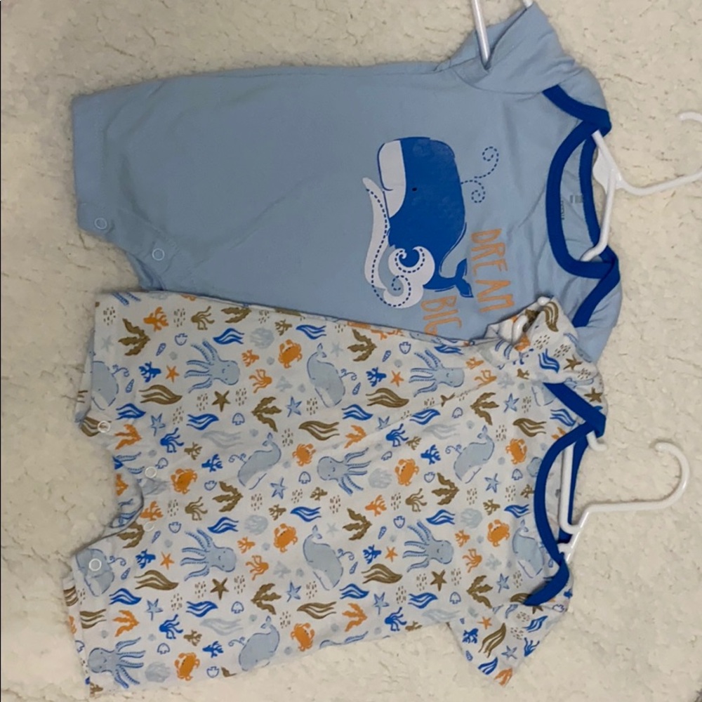 2 shirtsleeve coveralls!